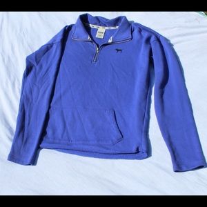 PINK Brand Quarter Zip Up Pullover
